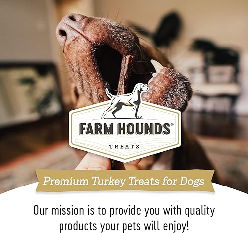 Miniatura 7 de Farm Hounds Palitos de gizzard de pavo de alta calidad 100 naturales golosinas de pavo criadas en pastos para perros golosinas deshidratadas de