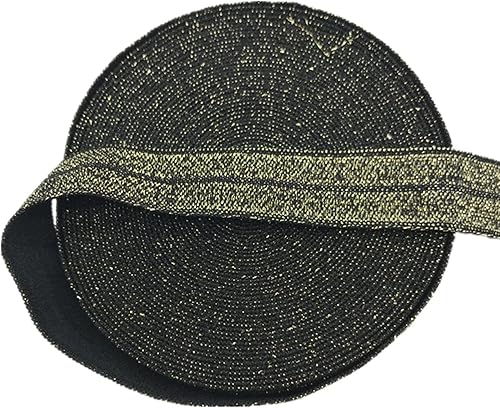 Miniatura 10 de Cinta elástica para coser, cinta de coser elástica, 20 yardas de 58 pulgadas de 0.591in, multicolor, cinta elástica de elastano plegable para coser,