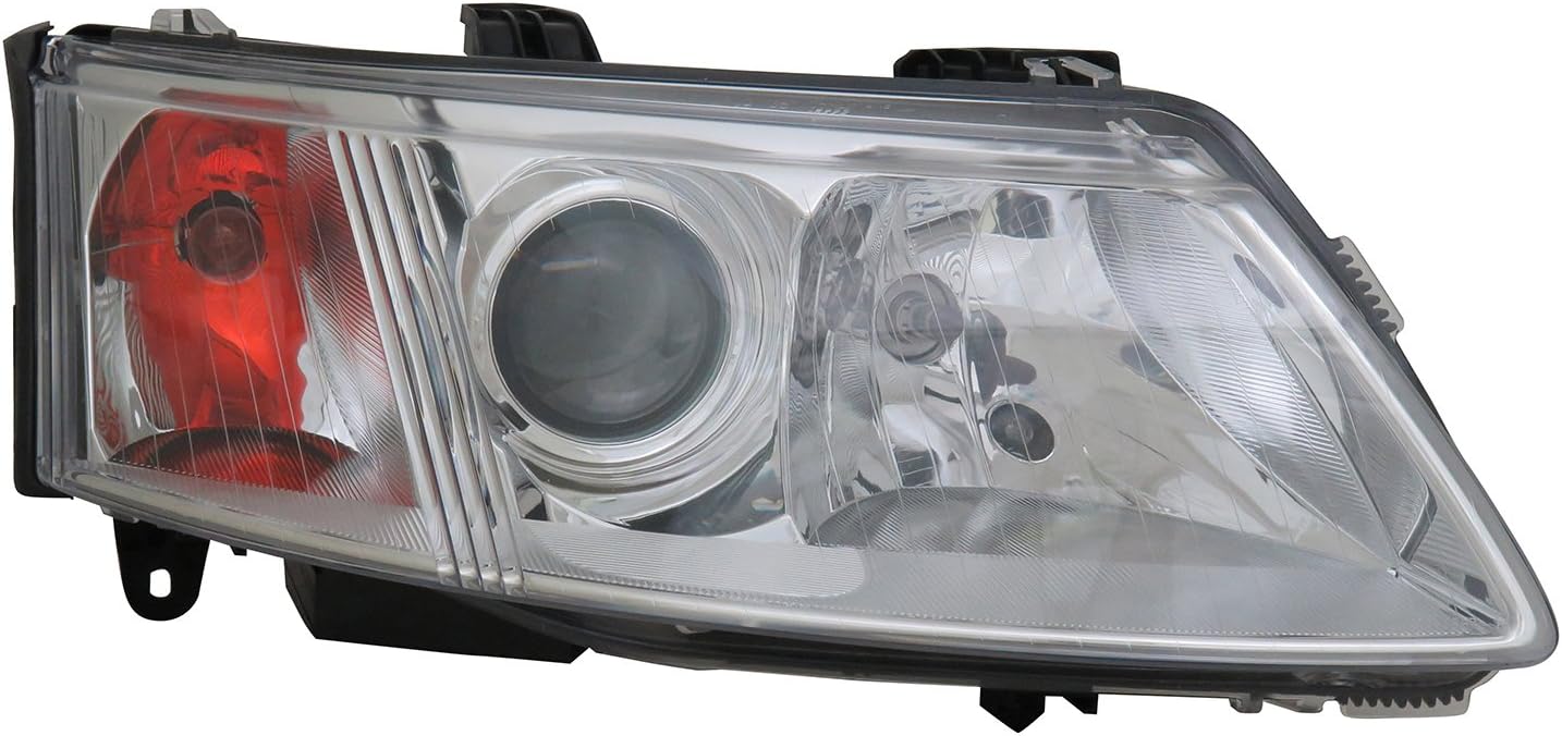 TYC Left Headlight Assembly Compatible with 2003-2007 Saab 9-3