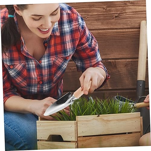 Miniatura 9 de Happyyami Kit de herramientas de jardín, 2 piezas, pala y pala, ligero y fácil de usar para tareas de jardín
