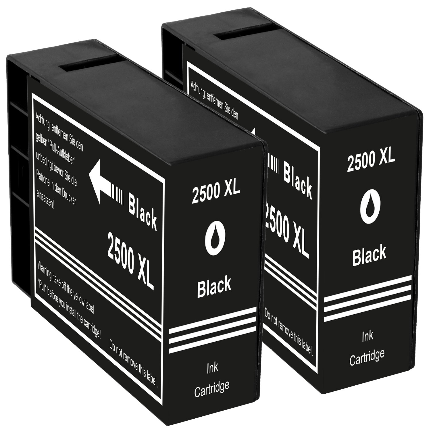 Tito-Express PlatinumSerie 2X Patronen XXL passend zu Canon 
