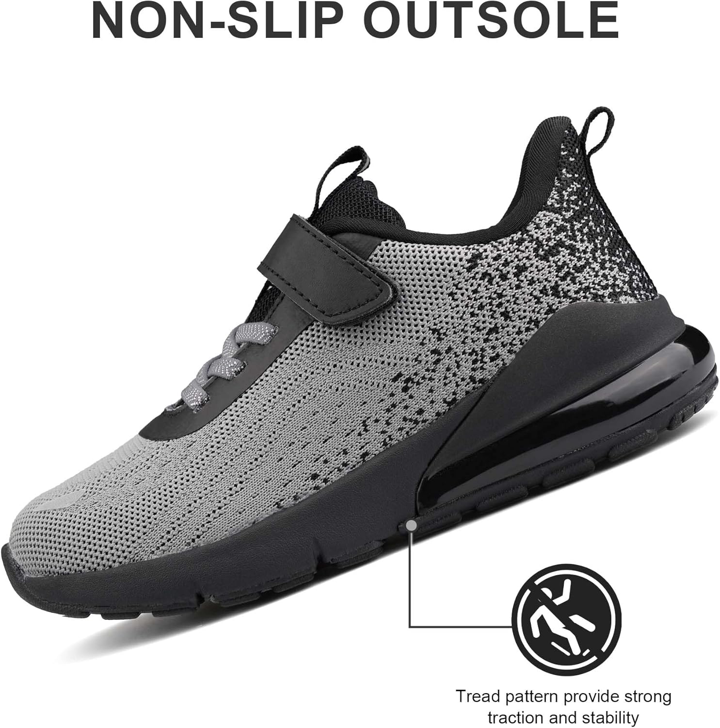 Kids Waterproof Sneakers for Boys Girls Walking Running Tennis Lightweight Sport Shoes - Image 5