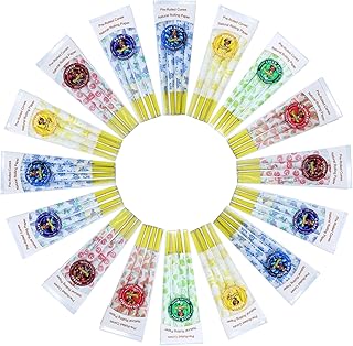 Honeypuff Pre Rolled Cones With Golden Filters Tips, 3 Packs Flavored Rolling Cones, King Size Pre-Rolled Cone Fruit Juice Rolling Paper | (Totally 24pcs) (Blueberry-Grape-Banana)