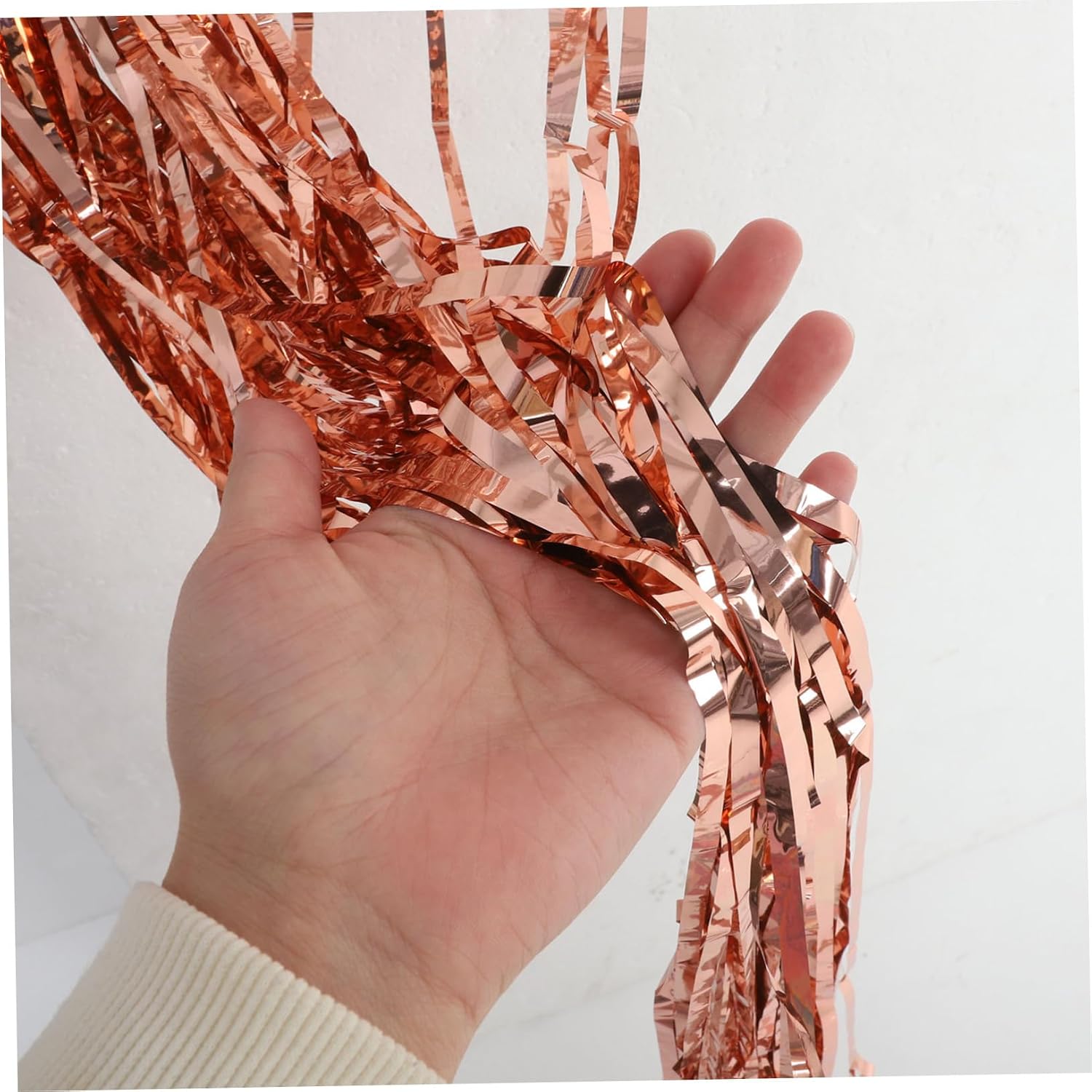 DECHOUS Streamers Party Decorations Foil Curtain Backdrop Birthday Wedding Decorations Fringe Curtain