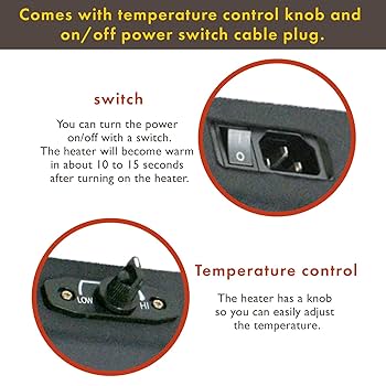 Amazon.com: PaletteLife Kotatsu Heater Replacement, 120V