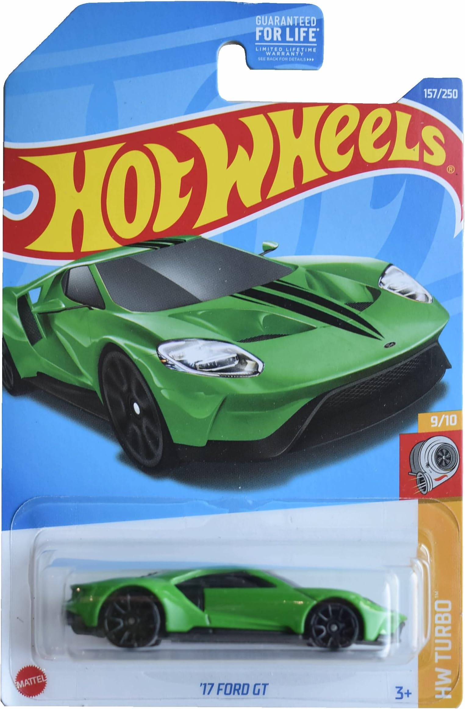 17 Ford GT, HW Turbo 9/10 [Green] 157/250
