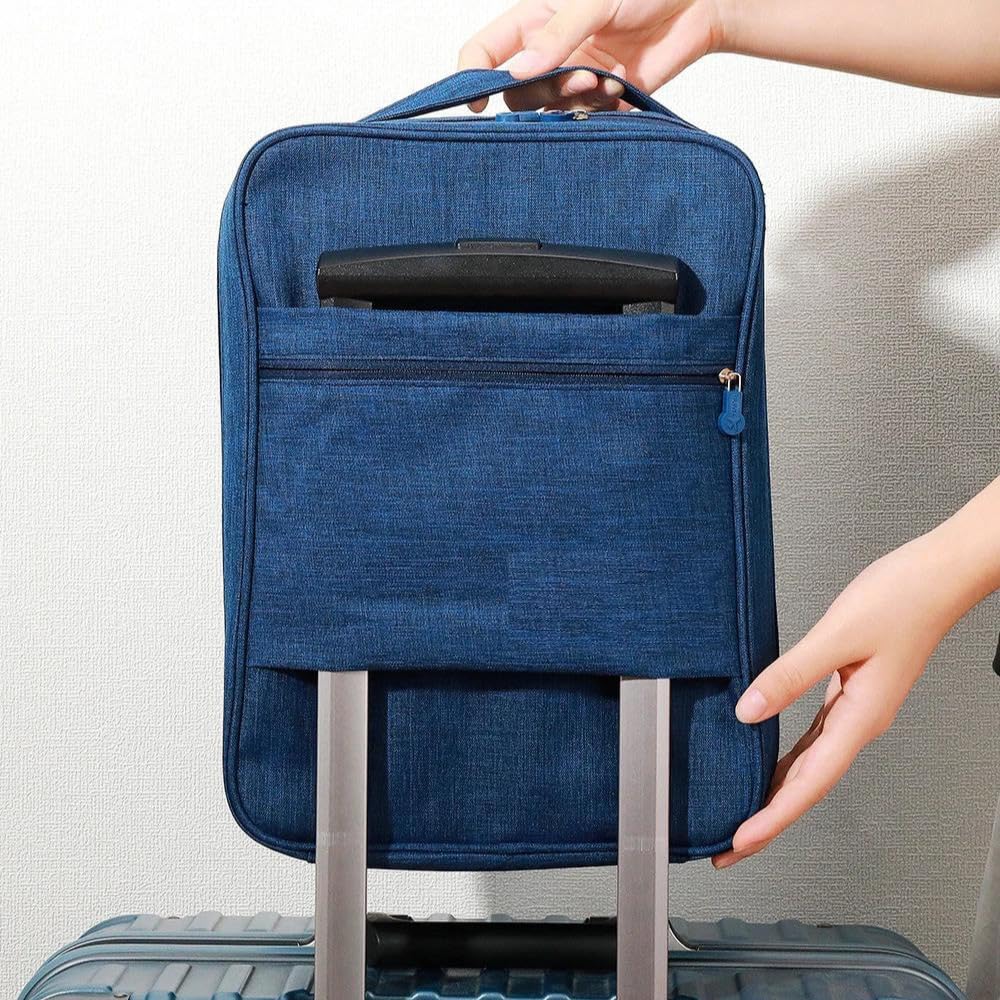 FUOCO Bolsas de viaje para zapatos, impermeables, multiusos, portátiles, esenciales, con capacidad para 3 pares de zapatos, zapatillas, sandalias para hombres y mujeres, Azul, Accesorios de viaje