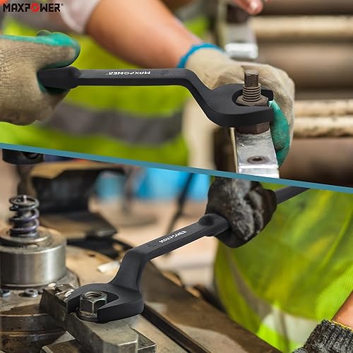 Vista 41 de MAXPOWER Llave Spud, apertura nominal de 7/8 pulgadas