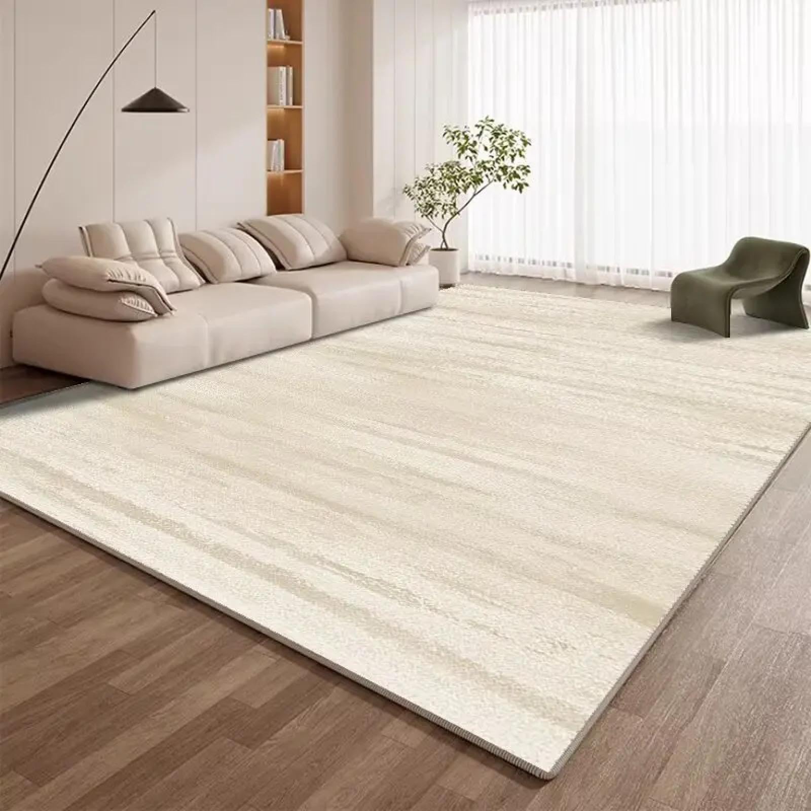 Tapis de salon pour canapé et salle de bain décoration simple 3 pièces
