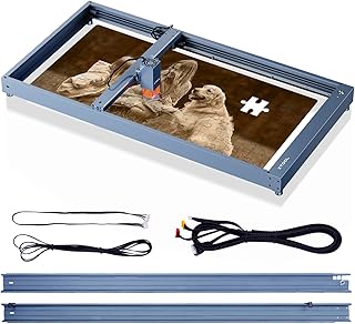 xTool D1 Pro Extension Kit Accessories for both xTool D1 and D1 Pro 5W/10W/20W Laser Engraver, Expand The Laser Engraving Area to 36.85''*17'', Longer Laser Engraving and Cutting for Laser Engraver