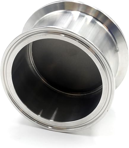 Miniatura 4 de HFS(R) 3 inch Tri Clamp Filter Plate Bottom Weld with 1 Micron Screen Filter Stainless Steel 304 (3 inch, 1 Micron)