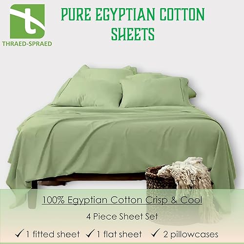 Miniatura 3 de Juego de sábanas de 800 hilos, 100% algodón egipcio, tamaño King, 4 piezas, 800 hilos, algodón egipcio de fibra larga, bolsillos profundos de hasta