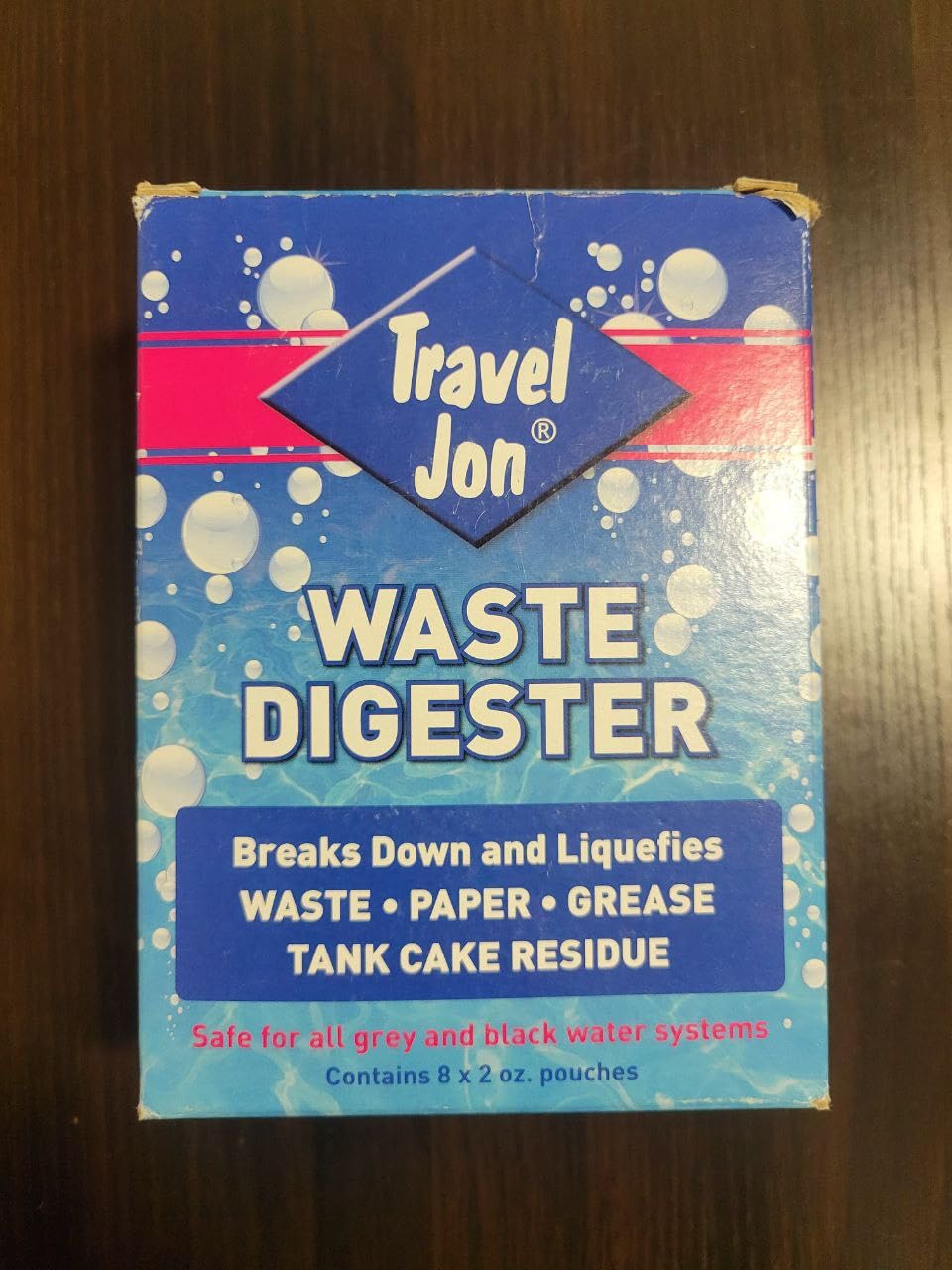 Waste Digester RV Black Tank Treatment - Extra-Strength Marine & RV Toilet Treatment | Liquifies Waste in Black & Gray Tanks - Odor Eliminator, Sensor Cleaner | Enzyme Drop Ins For Toilet