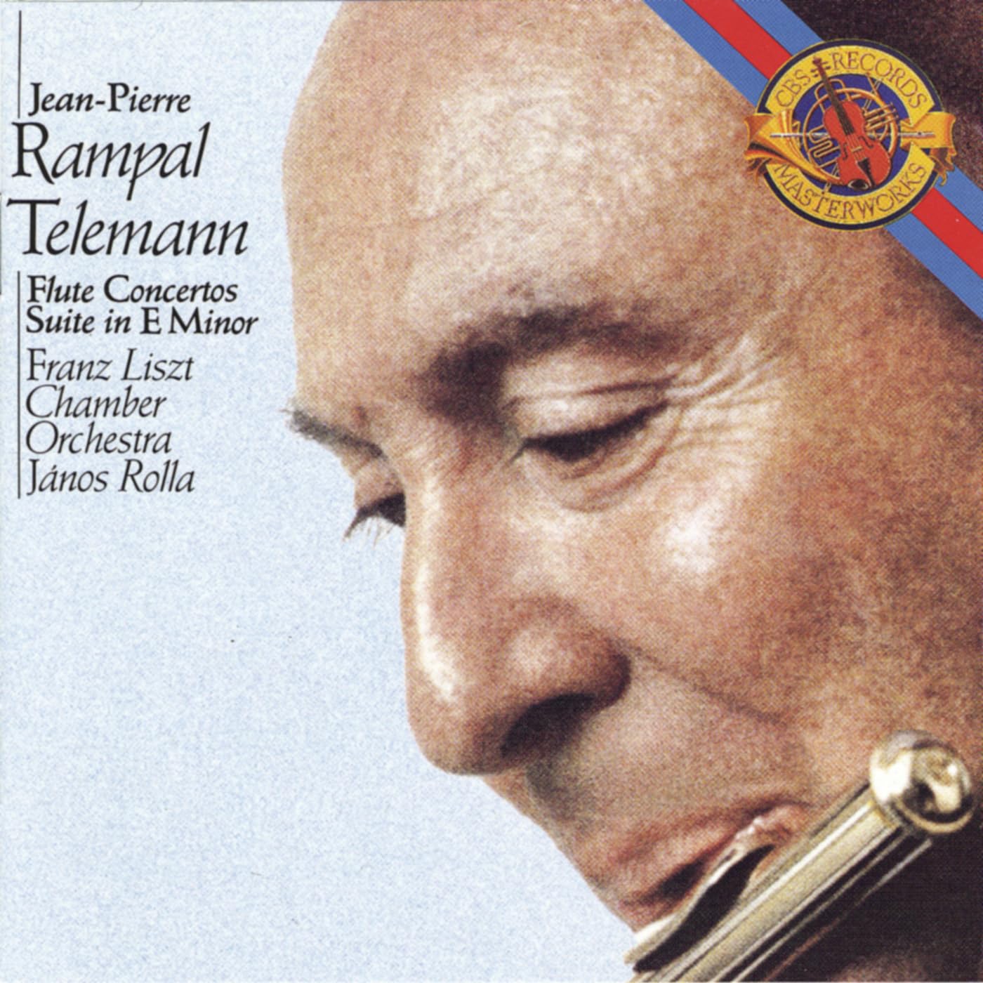 Telemann: Concertos for Flute [Audio CD] Jean-Pierre Rampal; Janos Rolla and Franz Liszt Chamber Orchestra