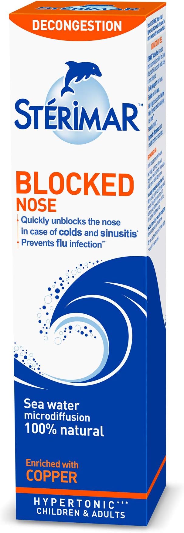 Sterimar Hypertonic Blocked Nose