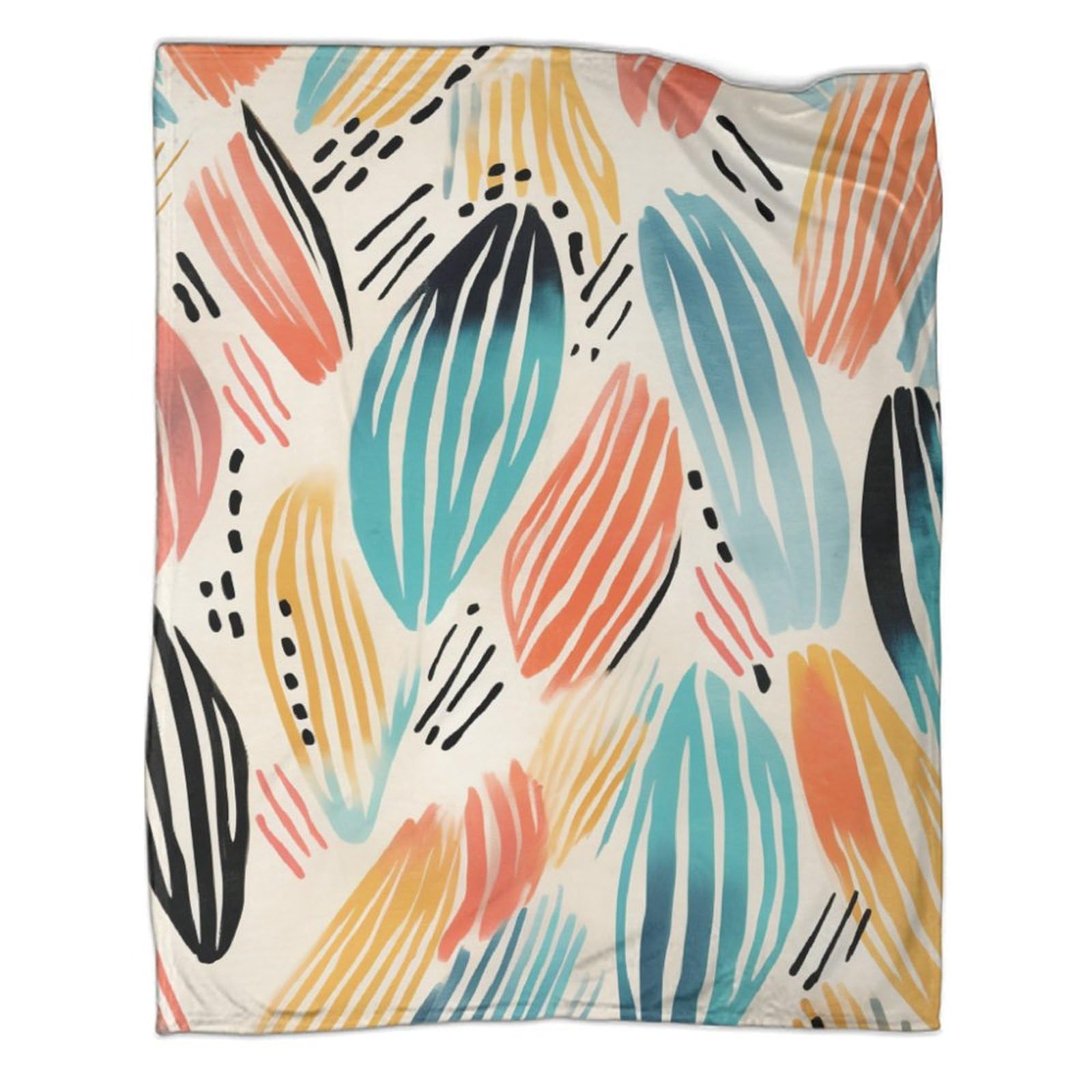 Couverture de voyage motif pétales pour envelopper vos enfants de tendresse et de chaleur