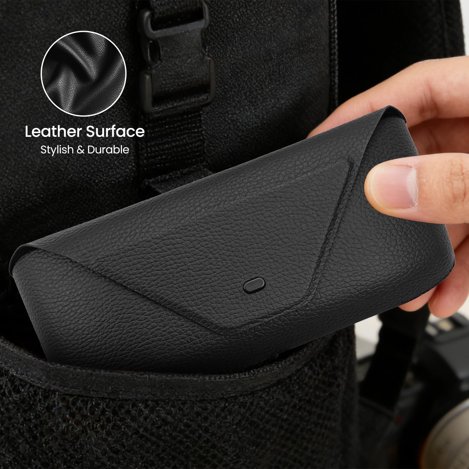 Zapasowe etui ładujące kompatybilne z Ray-Ban Meta Wayfarer/Skyler/Headliner, do Oakley Meta HSTN Gen 1/Gen 2 AI Smart Glasses Charging Box Przenośna stacja ładująca