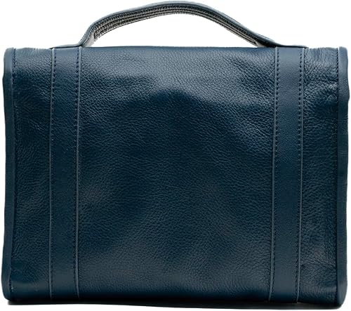 Miniatura 6 de Neceser colgante de cuero  Estuche de cosméticos resistente al agua para hombres - Kit de baño Dopp de mano organizador de viaje de calidad premium