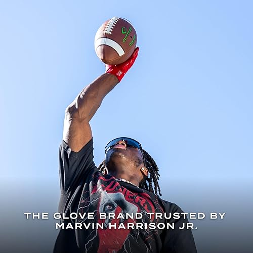 Miniatura 3 de Cutters Football Gloves - Game Day Football Receiver Gloves with High Tack Silicone Grip, Superior Support and Protection, Adult & Youth