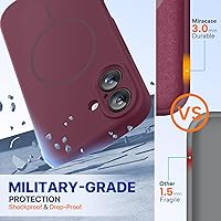 Vista 579 de Miracase Funda diseñada para iPhone 13 Pro Max con protector de pantalla, [forro de microfibra suave antiarañazos], funda protectora de silicona