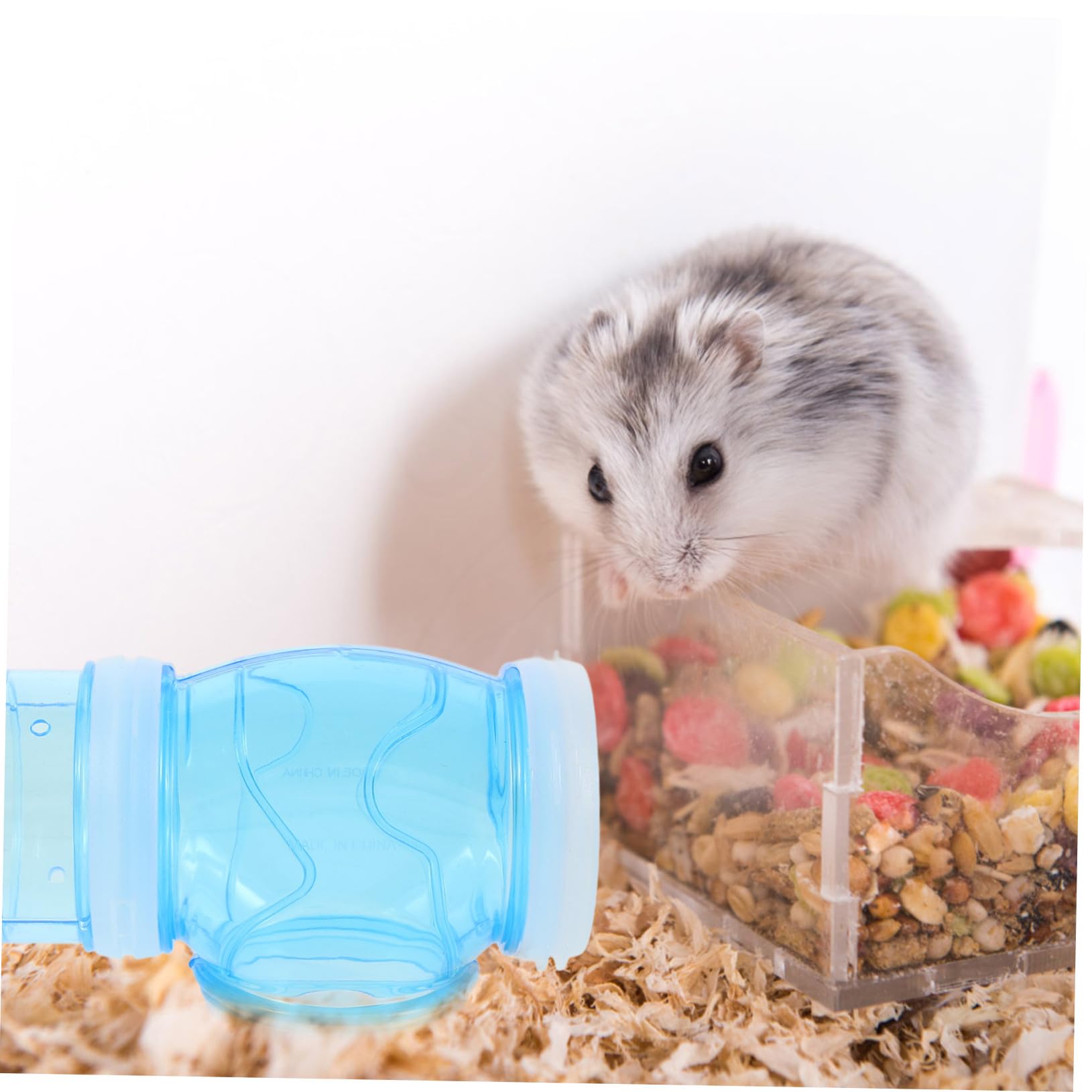 VICASKY 4 Sätze Hamster DIY Tunnel Teiliges Rohrsystem mit Verstärktem Eingang Kratzfest Kompatibel mit Verschiedenen Käfigdesigns Sicherer Erkundungsspielplatz für Hamster und Kleintiere