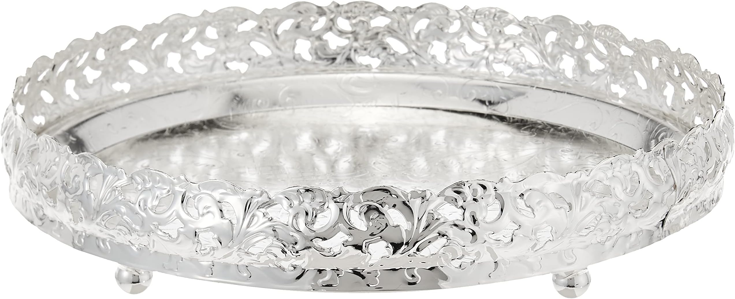 Queen AnneRnd Gallery Tray Royal