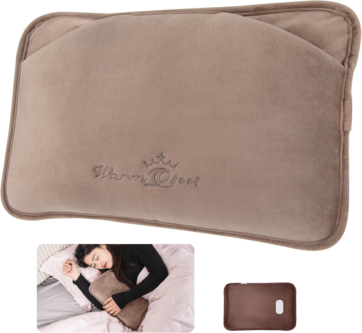 Amazon.co.jp Fohil Hot Water Bottle, Rechargeable, Large Size, Power