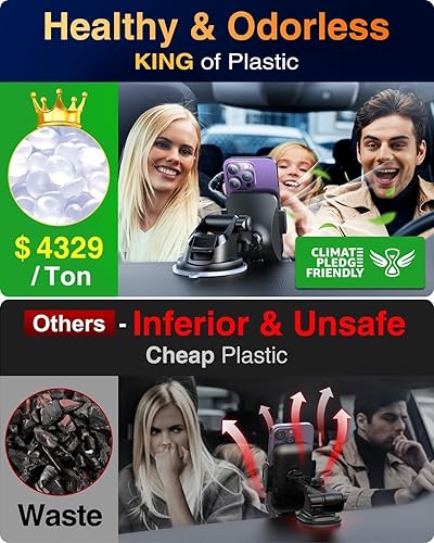 Miniatura 4 de Soportes de teléfono para tu coche, soporte multifuncional para teléfono con ventosa