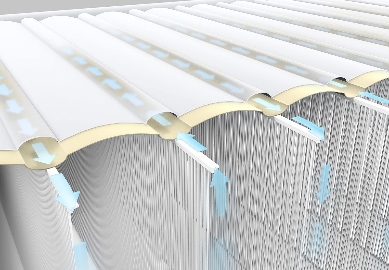 Intex 64418ND - Materasso Dura-Beam Comfort Plush Hise Rise Matrimoniale, 152x203x56 cm