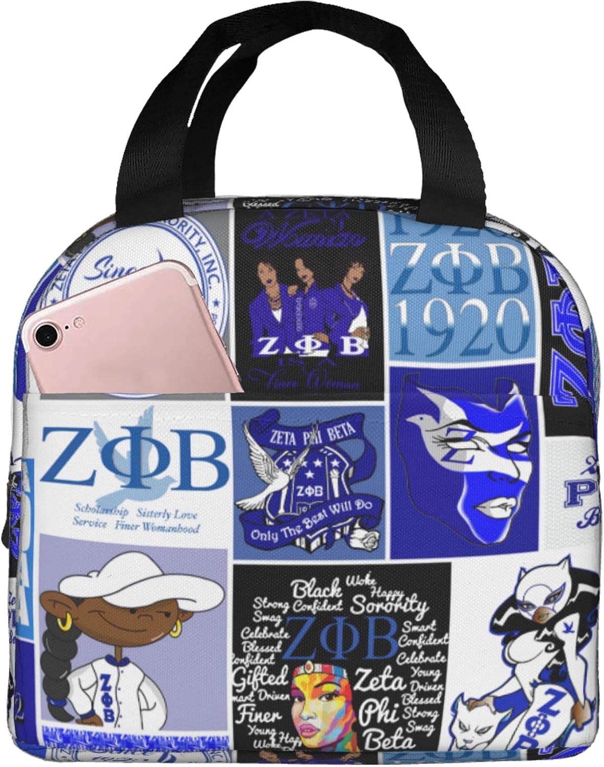 Bolsas de almuerzo portátiles aisladas para mujer, reutilizable, a prueba de fugas, bolsa de almuerzo para viajes, playa, picnic, trabajo, hermanas,