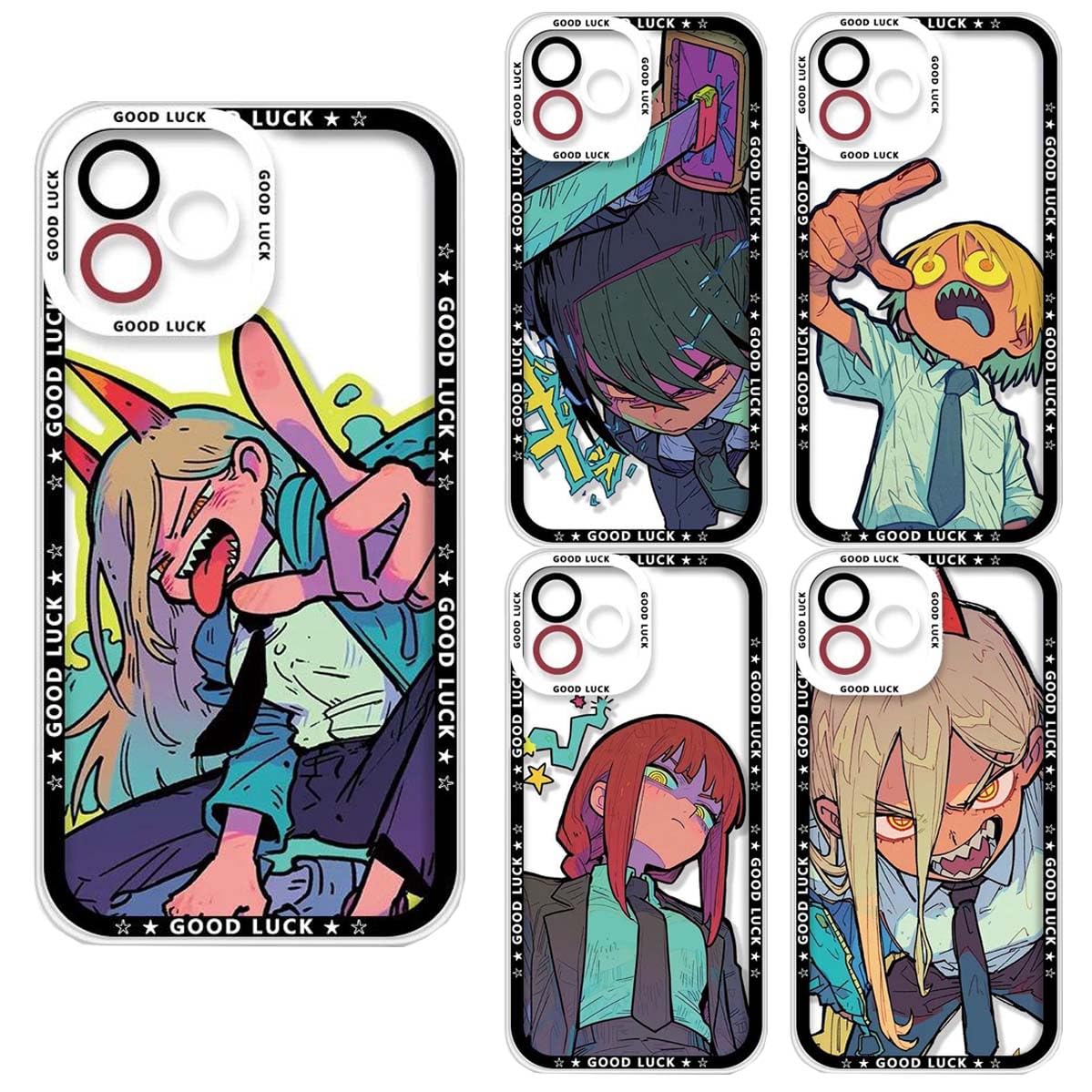 Amazon.co.jp: チェンソーマン スマホケース マキマ デンジ パワー