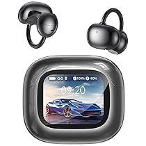 NE32 AI cuffie traduzione simultanea, auricolari per traduzione 3 in 1 per 150 lingue con app, 9 molità di traduzione,cuffie traduttore istantaneo, Cuffie Bluetooth 6.0 con schermo LCD, per viaggio.
