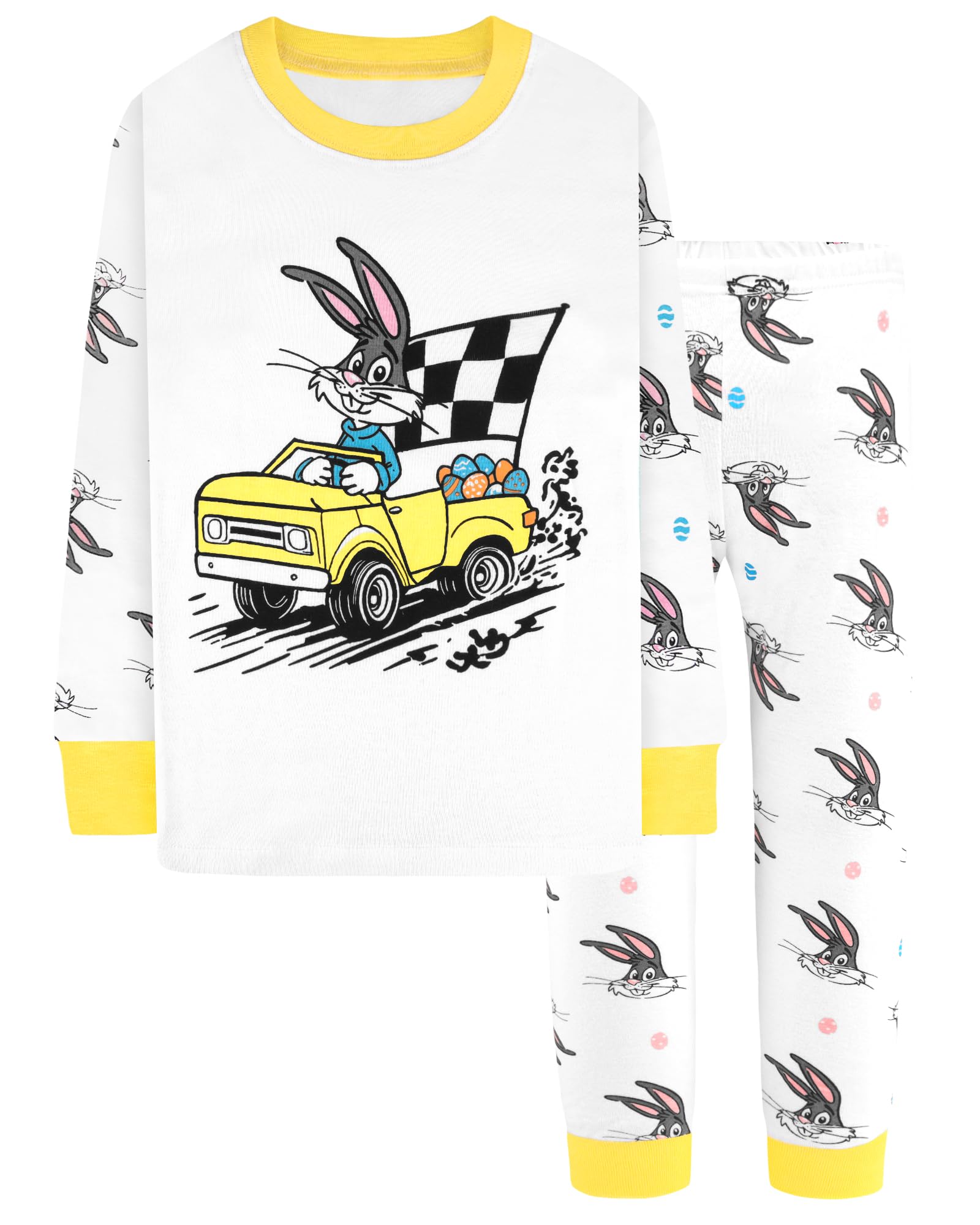 DAUGHTER QUEEN Boys Long Sleeve Pajamas Size 18Months-12Years