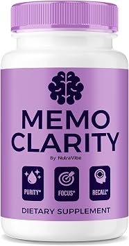Memo Clarity MemoClarity Brain and Memory Support with Premium Formula | Memory Clarity Pills for Focus, Clarity & Concentration, Easy-to-Take, Natural Ingredients, Reviews 60 Capsules
