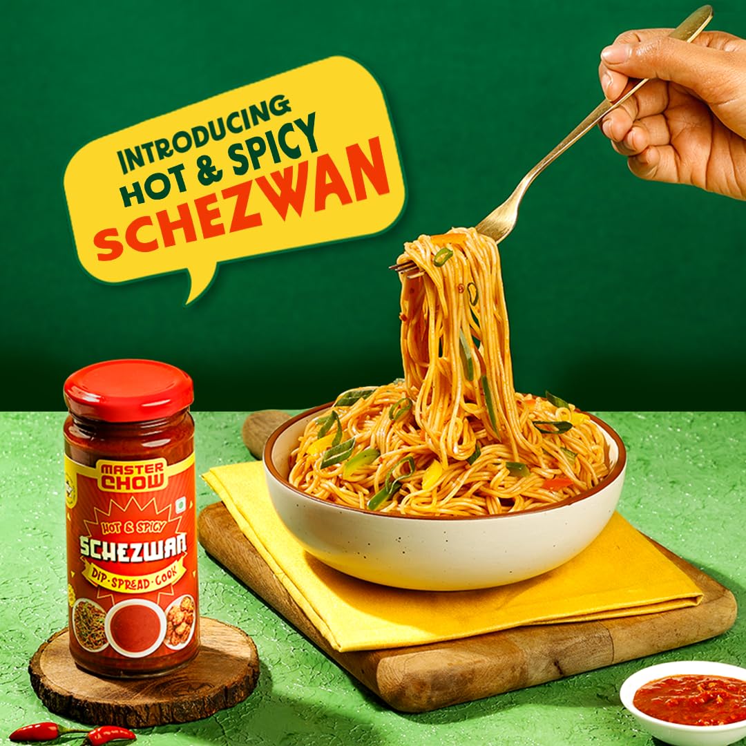 MasterChow Schezwan Hot and Spicy Chutney - 250 Gm 1