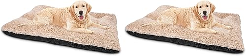 Miniatura 9 de JOEJOY Cama para Perro, Tapete para Jaula de Perro, Camas de Lujo de Franela Lavable, Cama para Perros Suave y Esponjosa, Alfombrilla Antideslizante