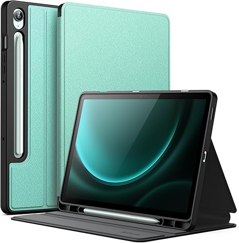 Miniatura 1 de JETech Funda para Samsung Galaxy Tab S9 FE de 10.9 pulgadas con soporte para S Pen y funda protectora para tableta, diseño de folio delgado, visión