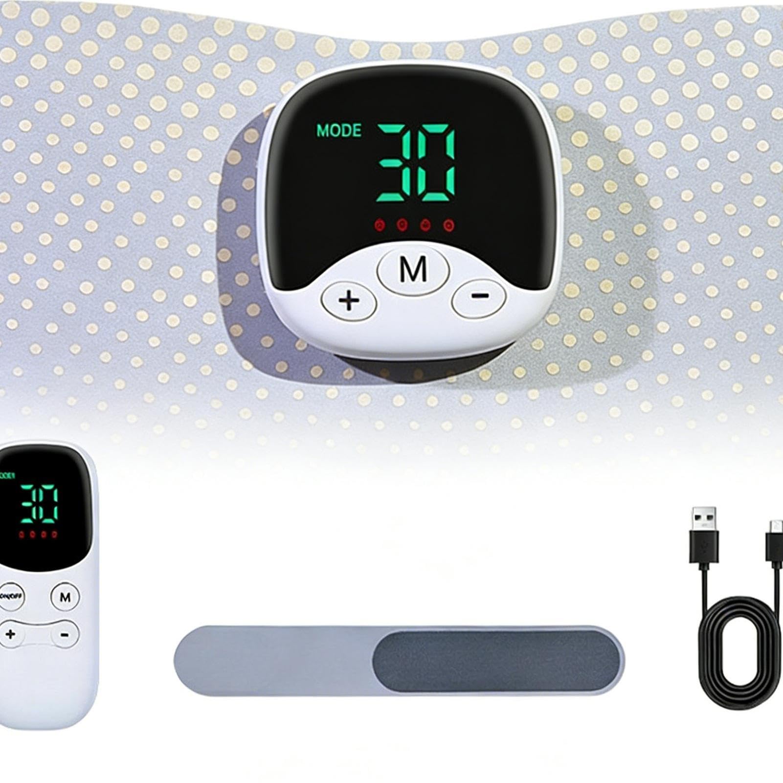Trainer Glutei Da Donne | Cintura Elettronica Sollevatrice Con 10 Modalità,Stimolatore Muscolare e Macchina per Allenamento Glutei | per Adulti, Post-parto, Casa, Palestra, Ufficio, Studio, Interno ed
