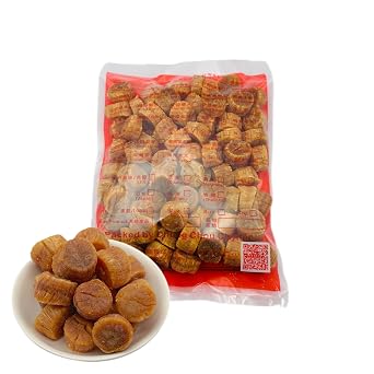 Dried Scallops S1, , 16oz Bag
