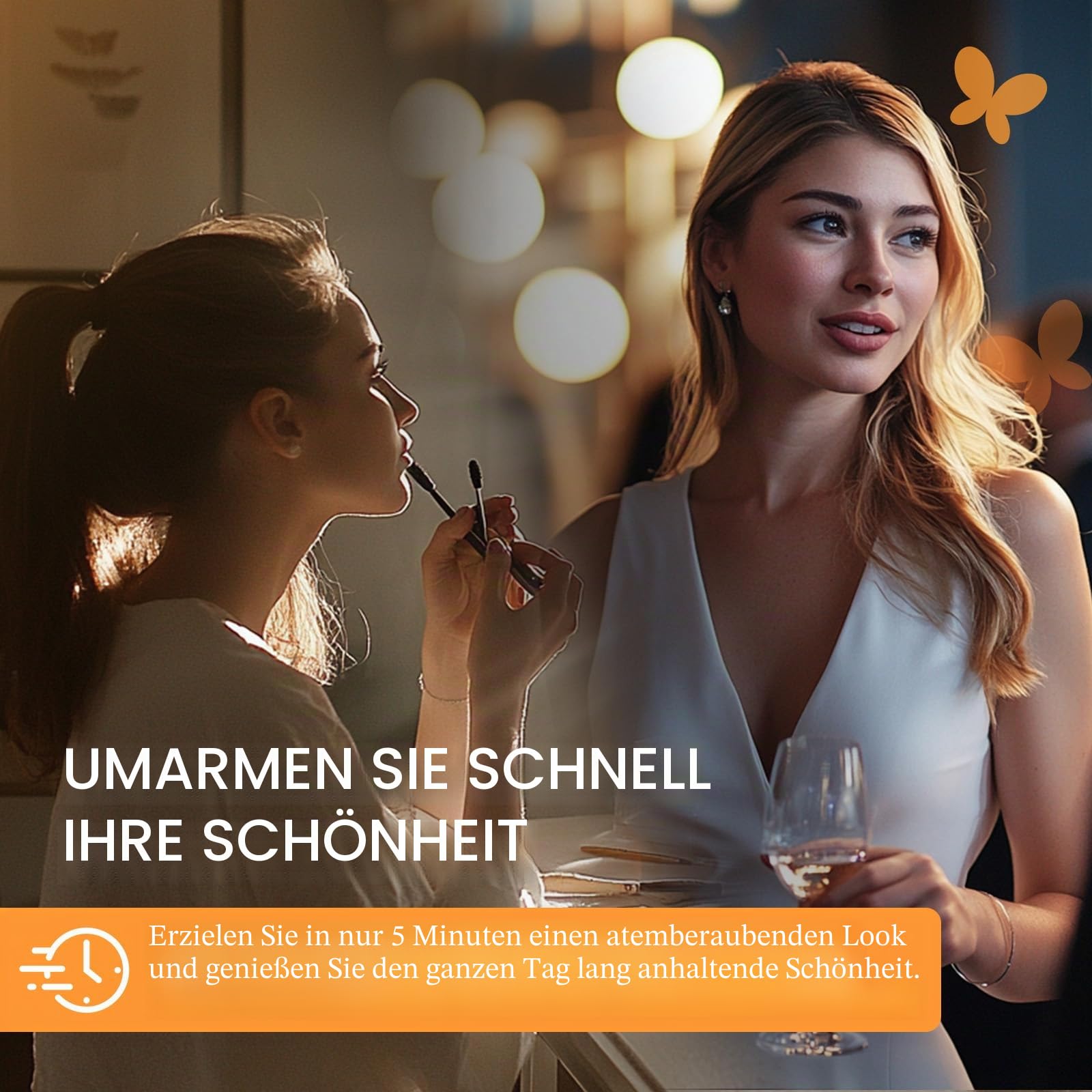 DOORES Clip in Extensions Echthaar, Tief Schwarz 35cm 14 Zoll 7 Stück 120g Echthaar Extensions Clip Gerade Extensions Echthaar Natürliche Echthaar Extensions | Echte Remy-Clip-Ins, unsichtbar, nahtlos, für Damen, Alltag, Hochzeit, Tiefschwarz, 35,6 cm, 10