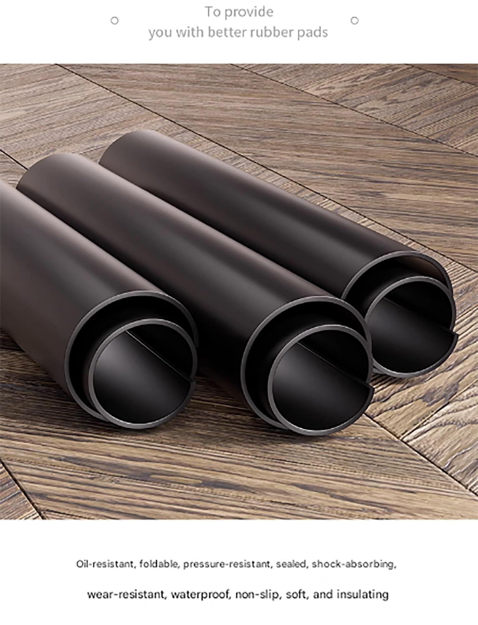 ESD-Antistatikmattenrolle, Hochtemperatur-ESD-Erdungsmatte aus Gummi for den Schreibtisch, antistatische Schreibtischmatte for Telefon, PC, Reparatur von ESD-empfindlichen Geräten(60x200cm)