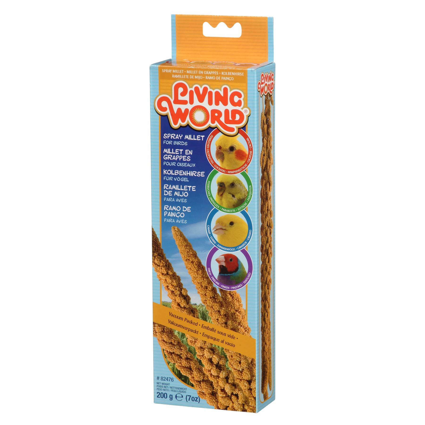 Living World 82476 Spray Millet for Birds, 200gm, 7-Ounce : Amazon