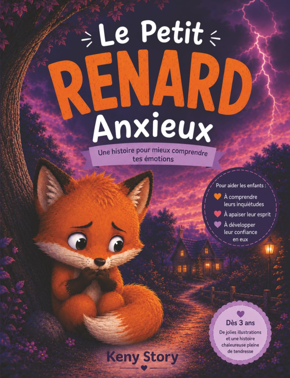 Le petit renard anxieux: La vraie histoire derrière le mystère : comprendre l’inquiétude, reconnaître ses émotions, apaiser son anxiété, développer sa ... respiration, quiz et coloriages pour enfants