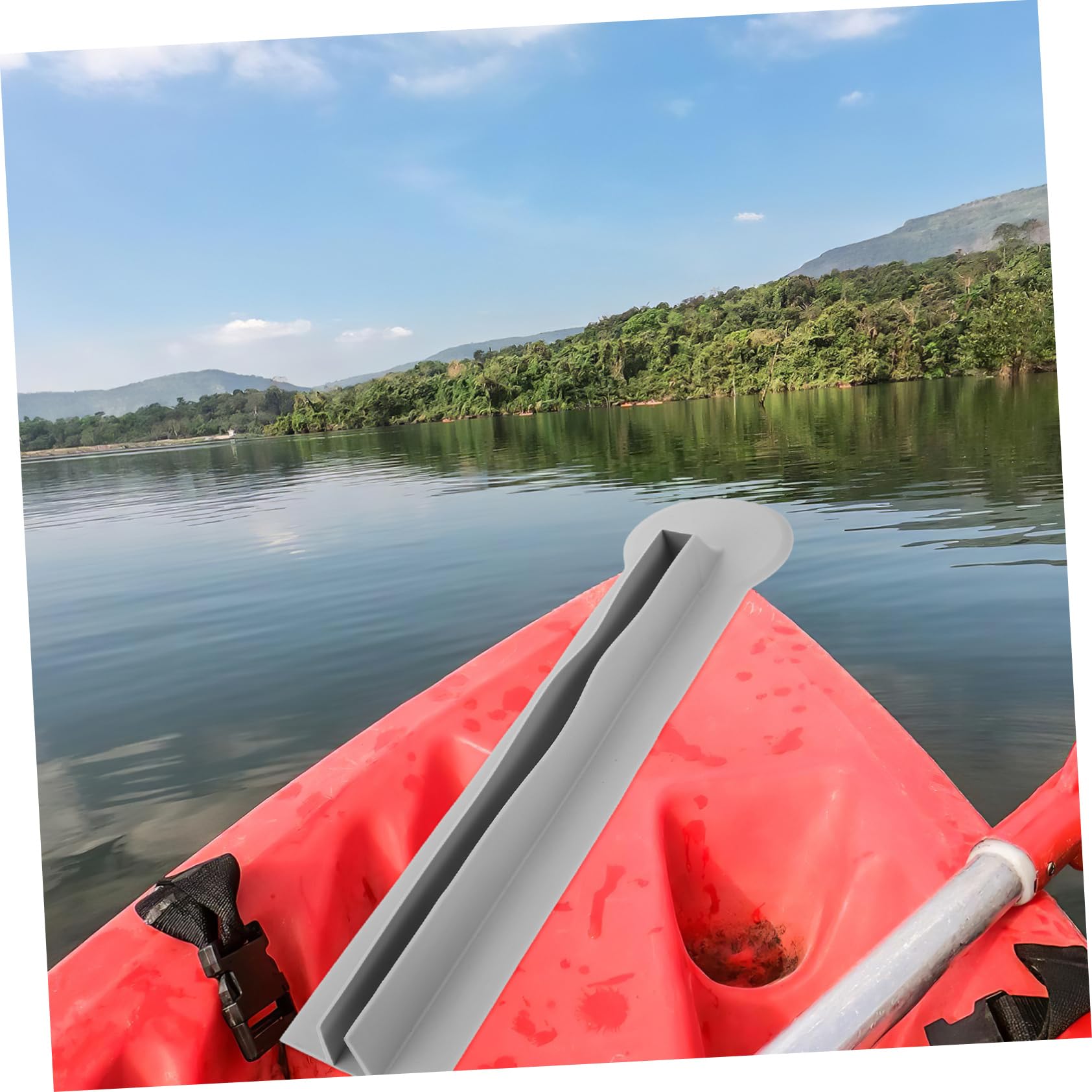 PVC Heckbrett Befestigungsleiste für Kajak und Schlauchboot Sichere Fixierung Erhöhte Stabilität für 18mm Heckbretter