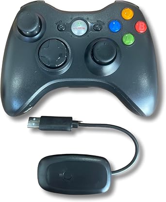 YUES Xbox 360 Compatible Wireless Gamepad | Pc, Ps3 And Android Compatible | Vibrating Wireless Gaming Arm