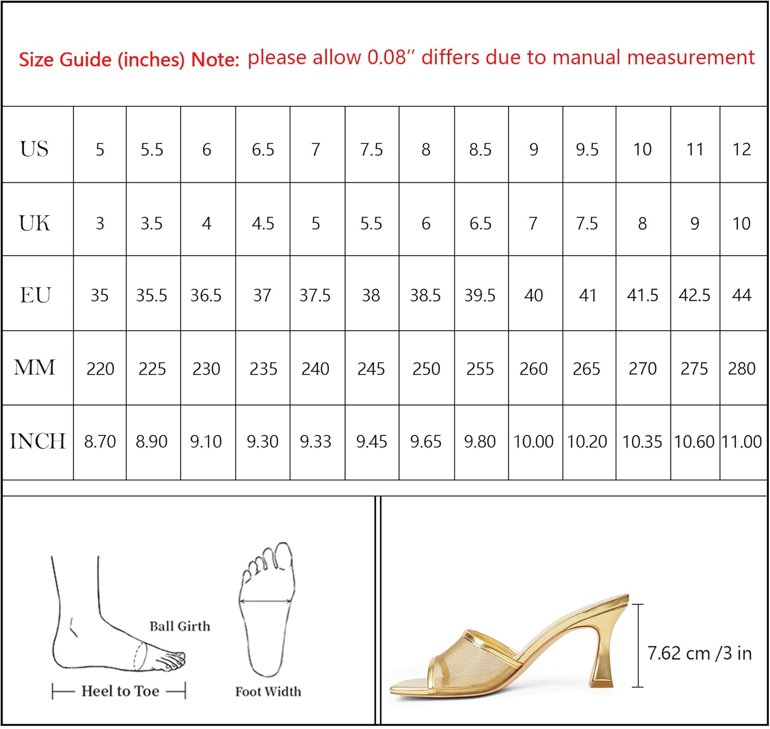 Modatope Womens Heeled Sandals Open Square Toe Heels Chunky Block Heel Slip On Sandals for Women
