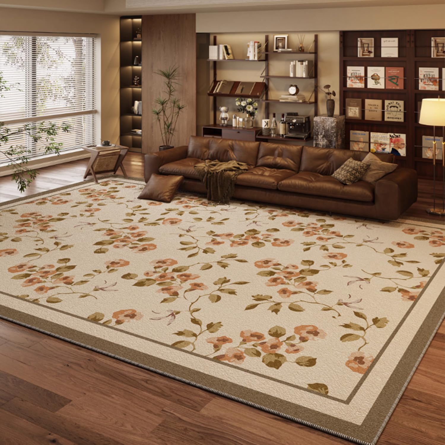 Grand tapis salon lavable : fini les taches sur votre moquette