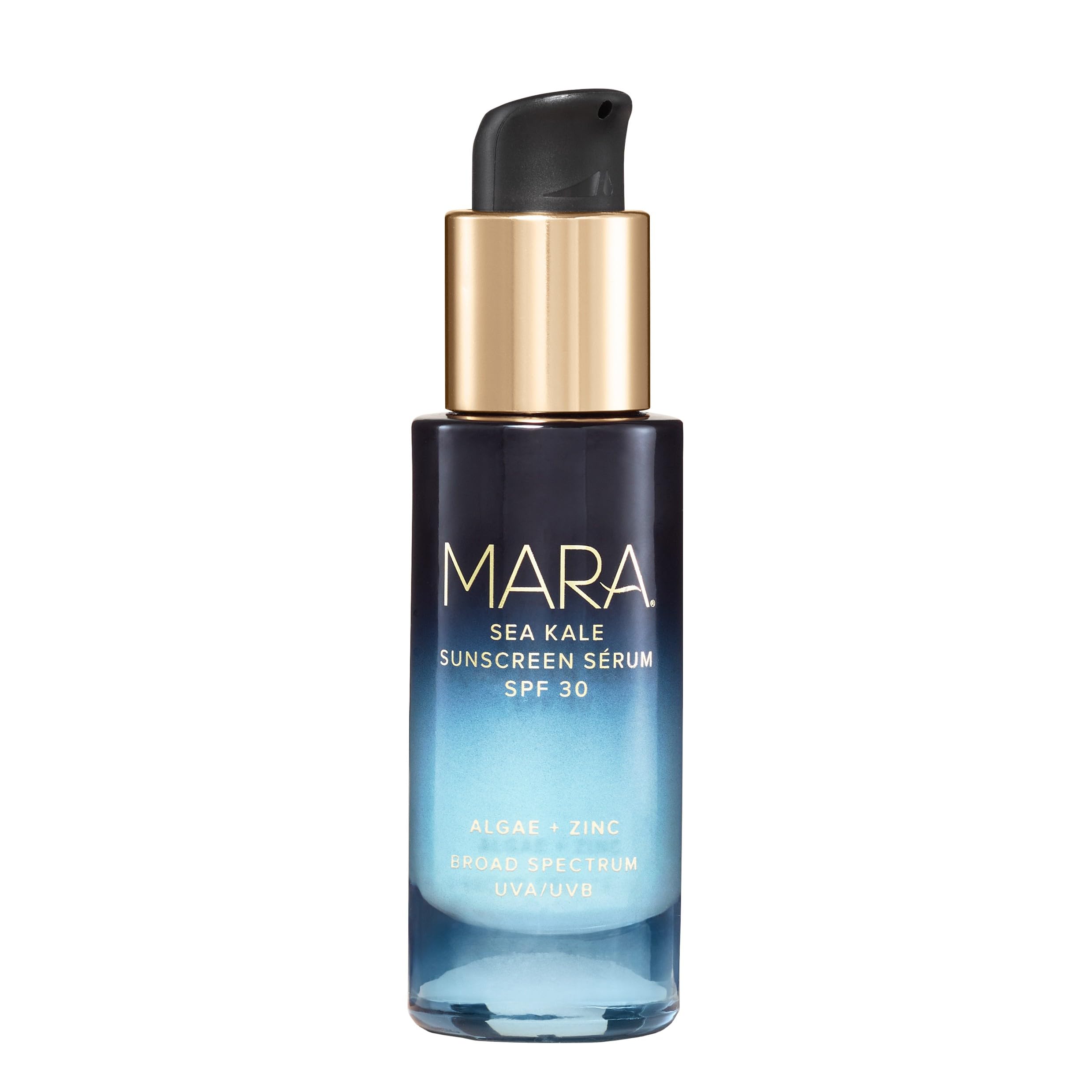 MARA Sea Kale Sunscreen Serum SPF 30 – Hydrating Face Oil Sunscreen with Zinc Oxide, Algae & Antioxidants – Broad Spectrum UVA/UVB Protection, No