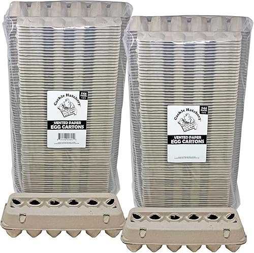 Miniatura 9 de Cartones de pulpa de papel ventilado para huevos (paquete de 24)