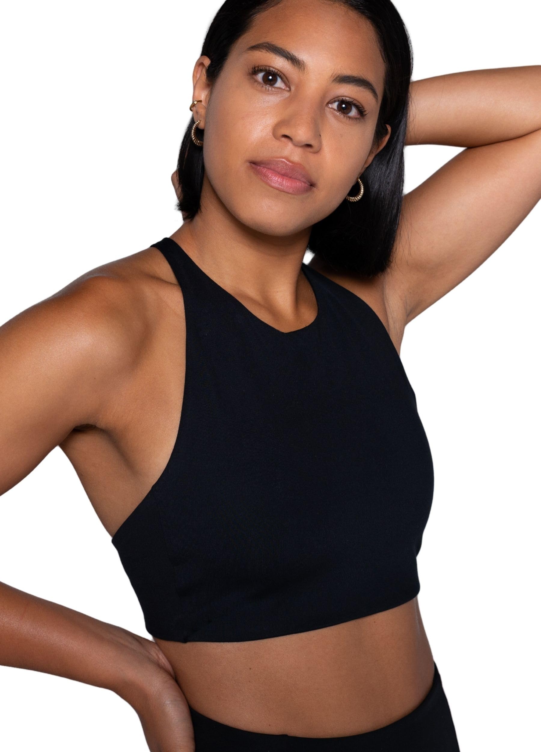 Girlfriend Collective Damen Topanga, Cross-Back Sports Bra
